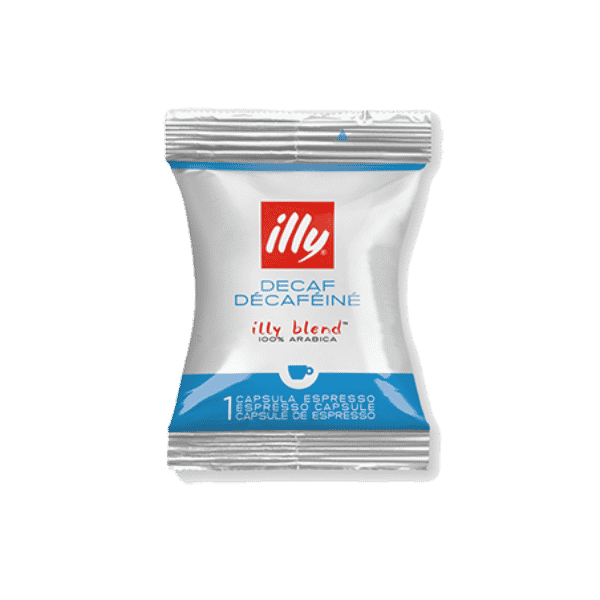 Cápsula IE Descafeinado Molido Medio - illy