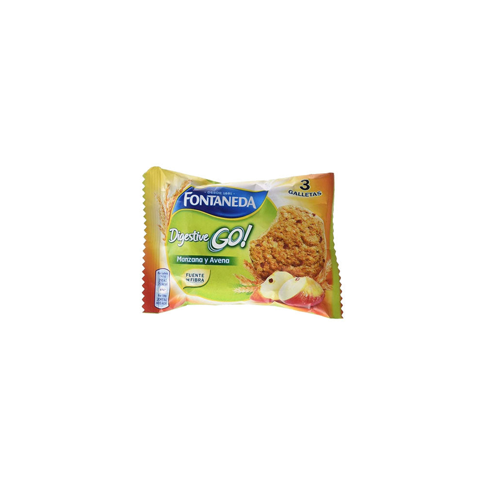 Galleta Digestive Go Manzana - Fontaneda