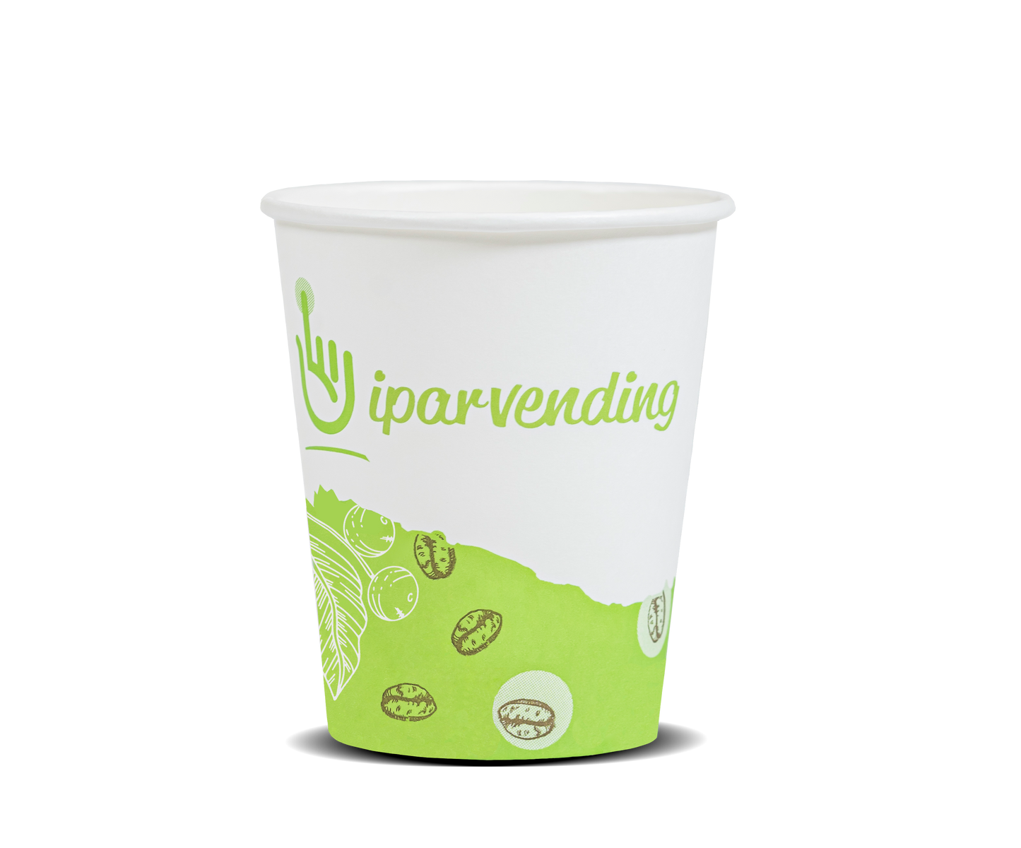 Vaso de Cartón No Compostable - Marca Propia