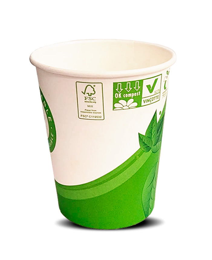 Vaso Cartón Compostable.